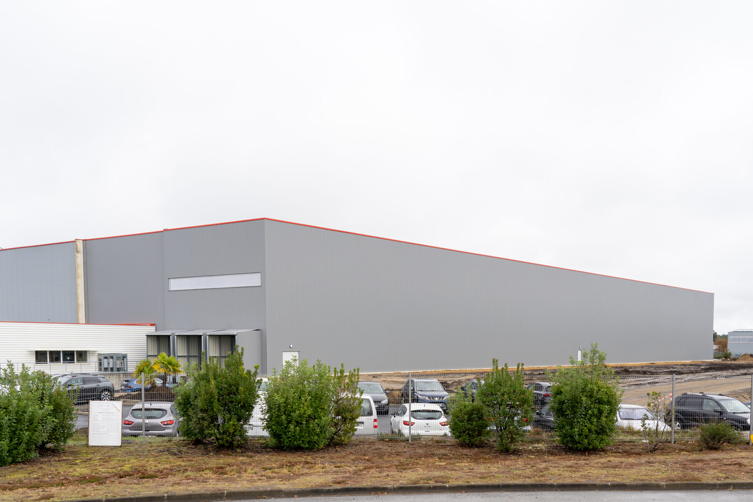 Construction d'un bâtiment logistique VOLCOM